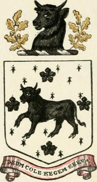 An illustration from Visitation of England and Wales, 1893, leaf 23