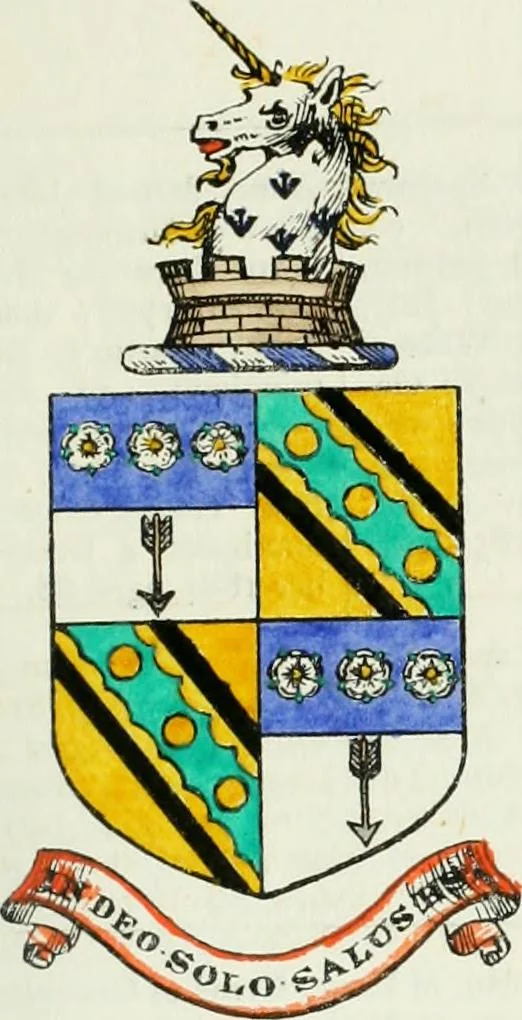An illustration from Visitation of England and Wales, 1893, leaf 260
