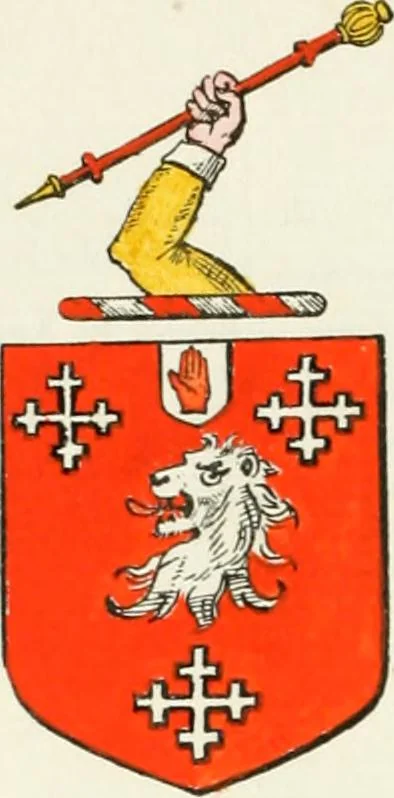 An illustration from Visitation of England and Wales, 1893, leaf 267