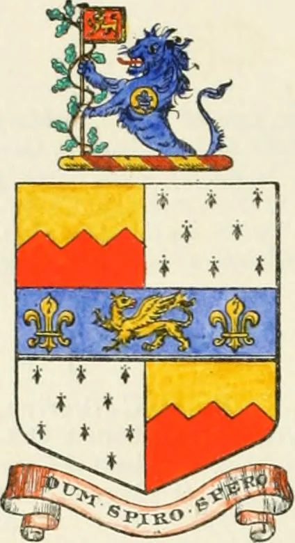 An illustration from Visitation of England and Wales, 1893, leaf 27