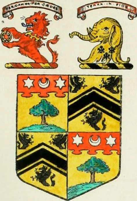 An illustration from Visitation of England and Wales, 1893, leaf 286