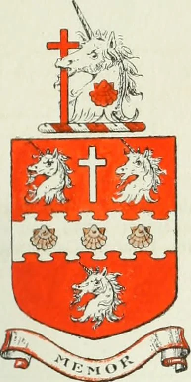 An illustration from Visitation of England and Wales, 1893, leaf 302