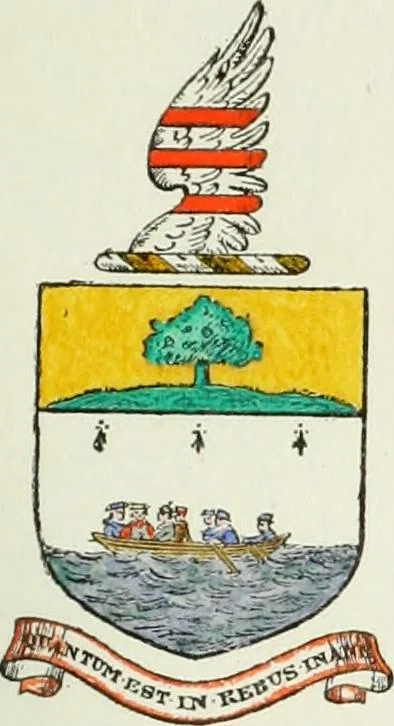 An illustration from Visitation of England and Wales, 1893, leaf 306