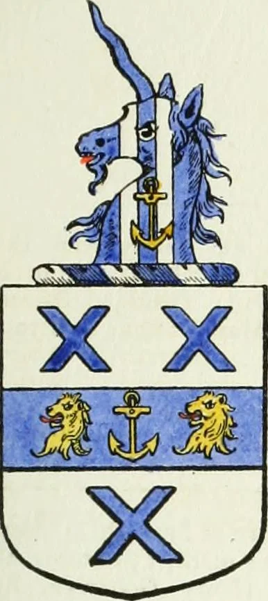 An illustration from Visitation of England and Wales, 1893, leaf 314