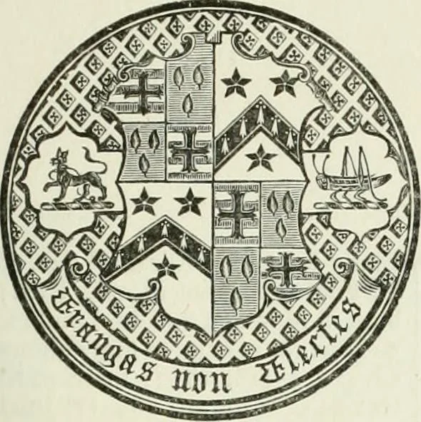An illustration from Visitation of England and Wales, 1893, leaf 34