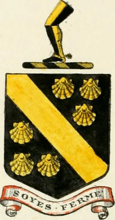 An illustration from Visitation of England and Wales, 1893, leaf 65