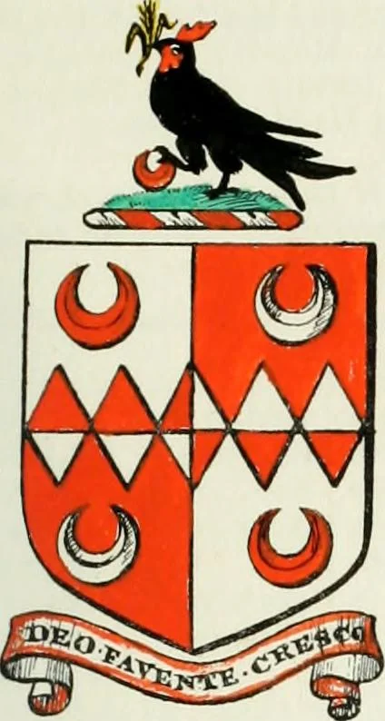 An illustration from Visitation of England and Wales, 1893, leaf 90