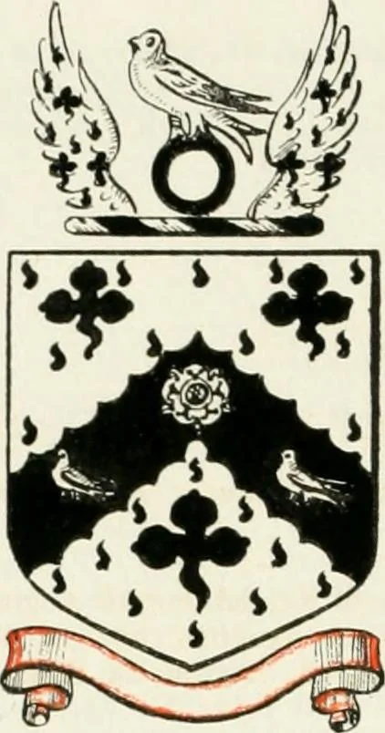 An illustration from Visitation of England and Wales, 1893, leaf 93