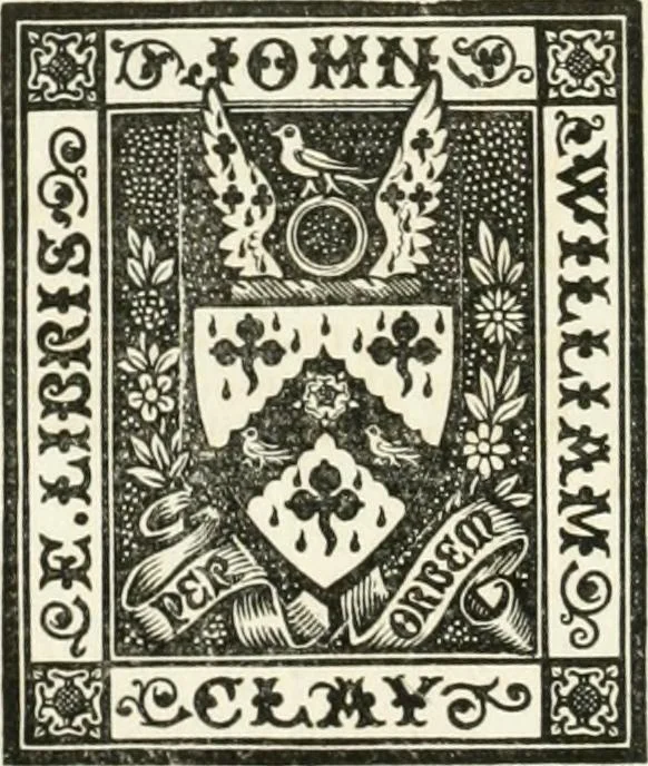 An illustration from Visitation of England and Wales, 1893, leaf 93