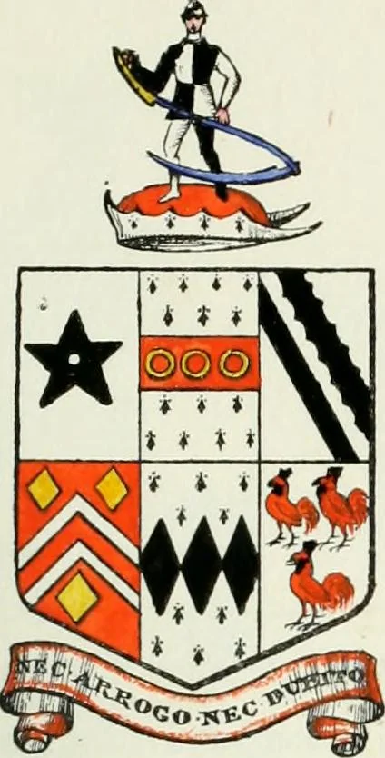 An illustration from Visitation of England and Wales, 1893, leaf 98