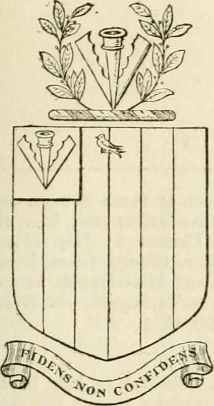 An illustration from Visitation of England and Wales, 1893, leaf 134