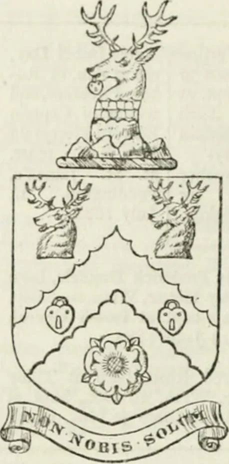 An illustration from Visitation of England and Wales, 1893, leaf 141