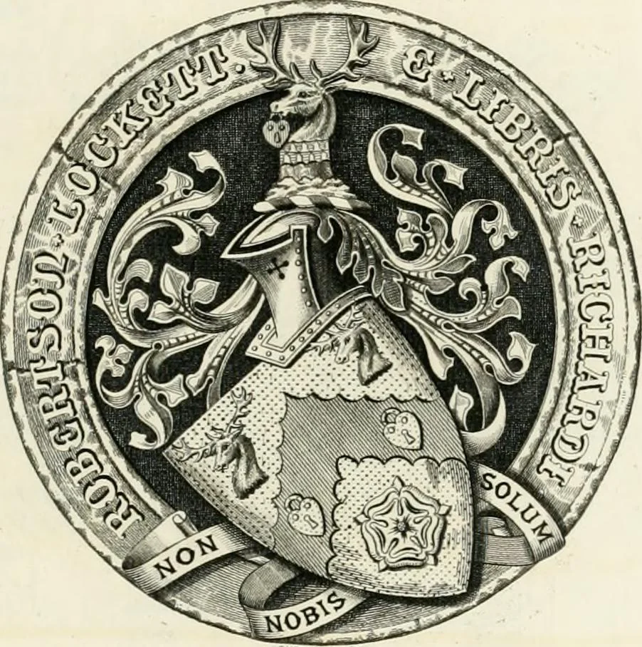 An illustration from Visitation of England and Wales, 1893, leaf 146