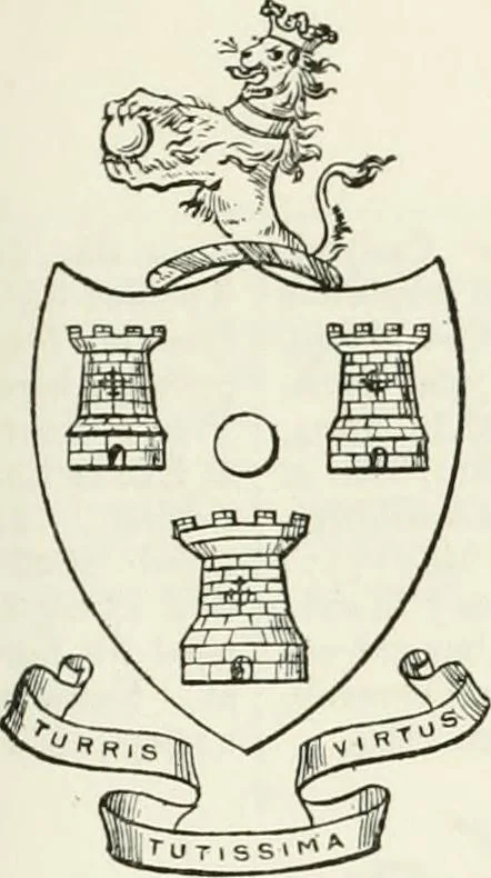 An illustration from Visitation of England and Wales, 1893, leaf 148