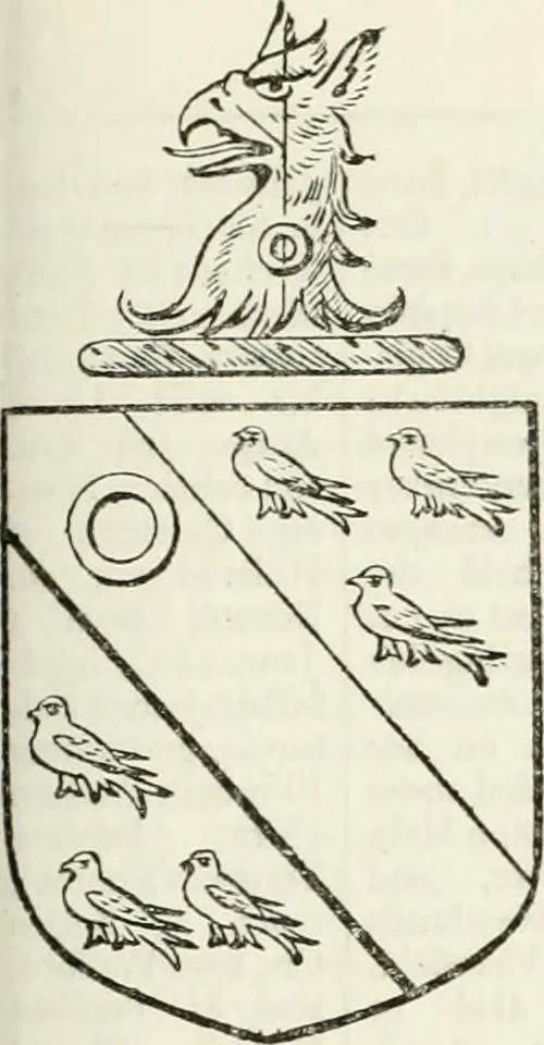An illustration from Visitation of England and Wales, 1893, leaf 174