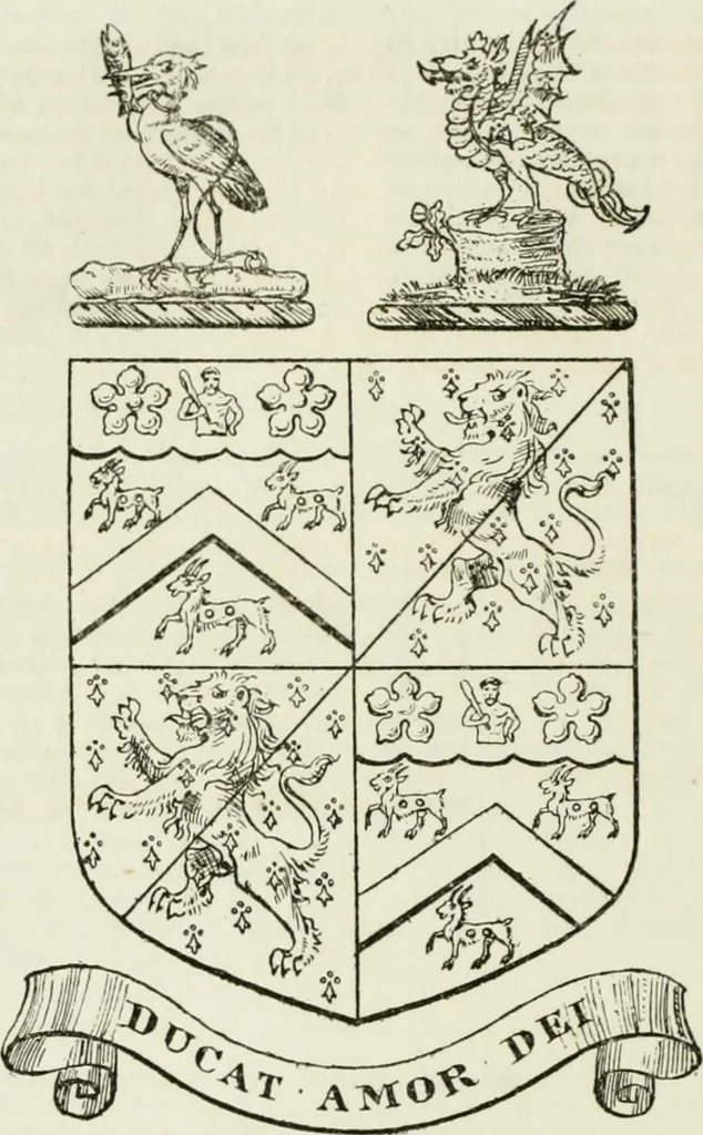An illustration from Visitation of England and Wales, 1893, leaf 191
