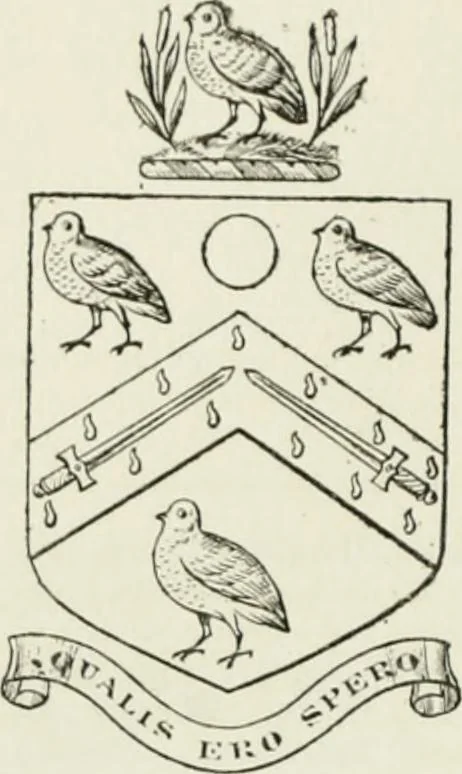 An illustration from Visitation of England and Wales, 1893, leaf 57