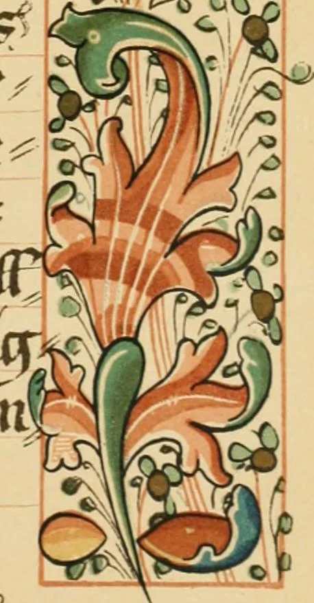 An illustration from Visitation of England and Wales, 1893, leaf 64