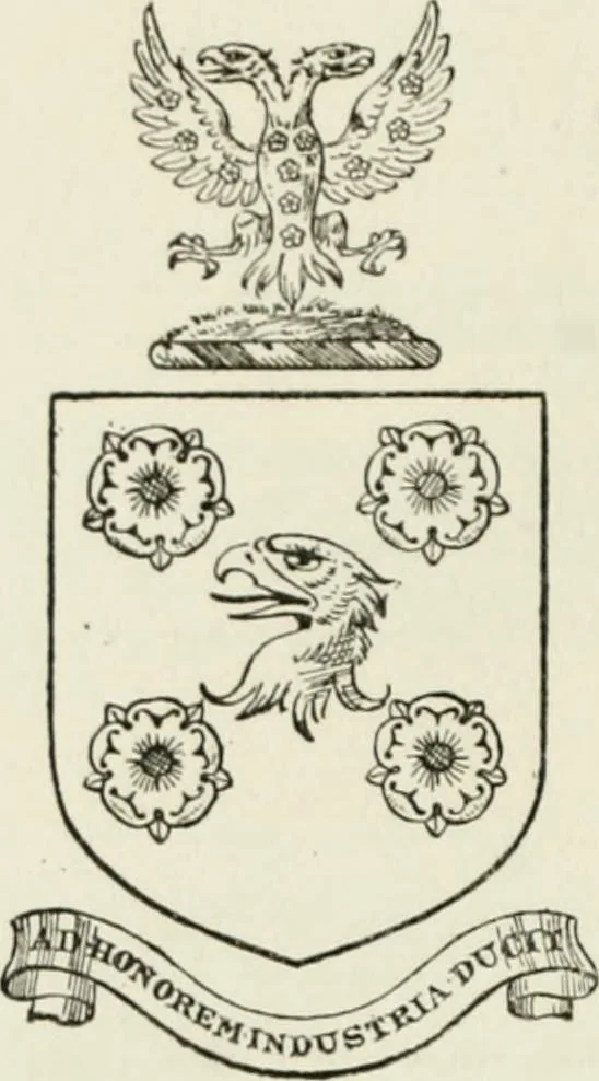 An illustration from Visitation of England and Wales, 1893, leaf 73