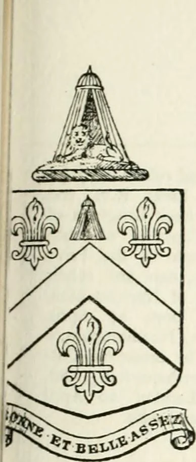 An illustration from Visitation of England and Wales, 1893, leaf 76