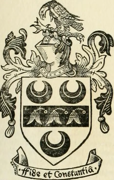 An illustration from Visitation of England and Wales, 1893, leaf 86