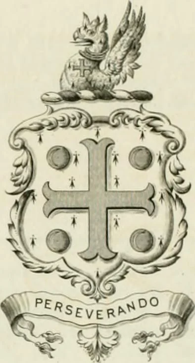 An illustration from Visitation of England and Wales, 1893, leaf 99