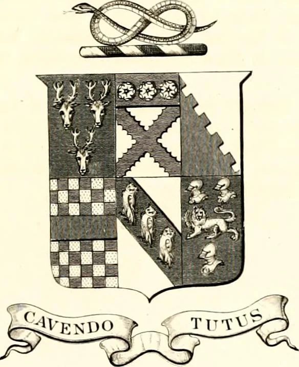An illustration from Visitation of England and Wales, 1896, leaf 194