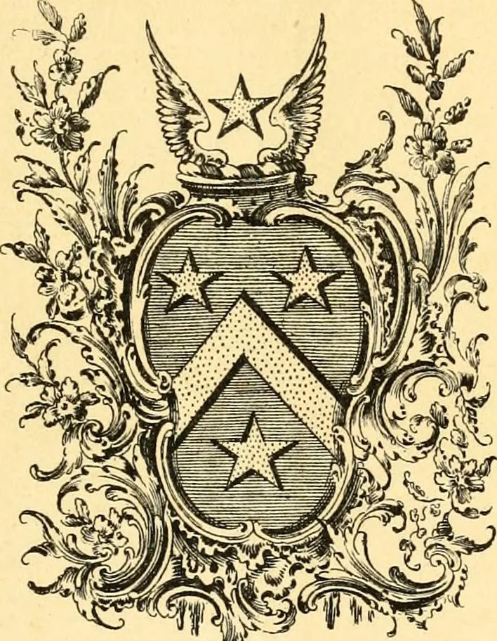 An illustration from Visitation of England and Wales, 1896, leaf 62