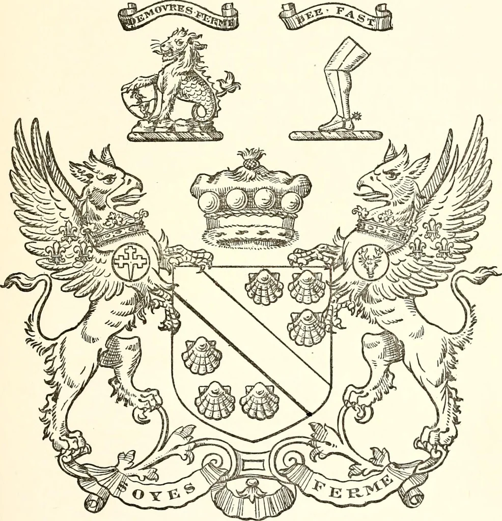 An illustration from Visitation of England and Wales, 1896, leaf 82