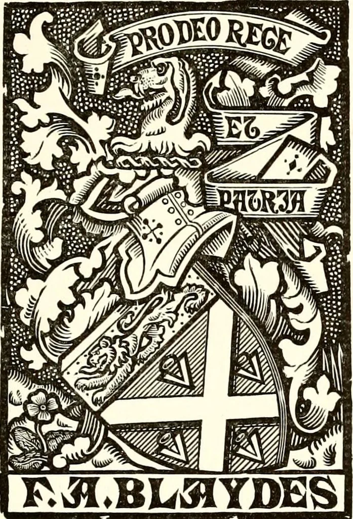An illustration from Visitation of England and Wales, 1896, leaf 88