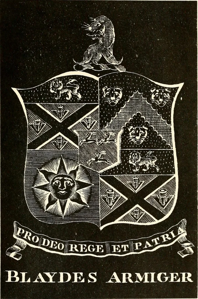 An illustration from Visitation of England and Wales, 1896, leaf 94