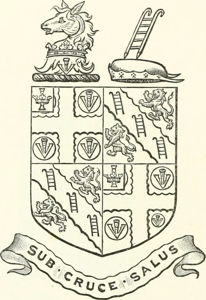 An illustration from Visitation of England and Wales, 1893, leaf 123