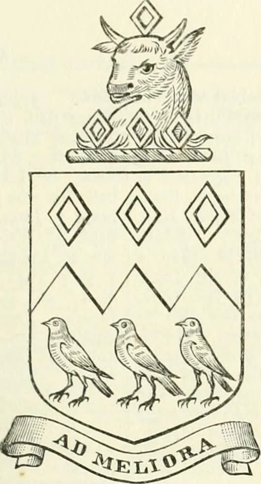 An illustration from Visitation of England and Wales, 1893, leaf 132