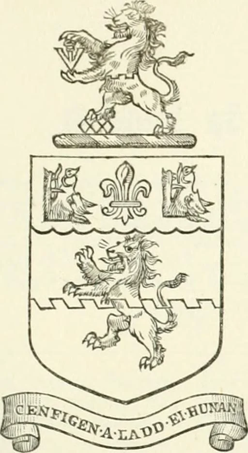 An illustration from Visitation of England and Wales, 1893, leaf 144