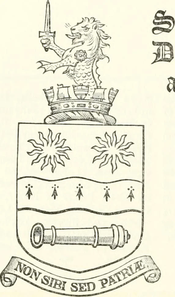 An illustration from Visitation of England and Wales, 1893, leaf 161