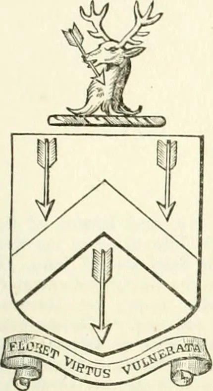 An illustration from Visitation of England and Wales, 1893, leaf 164