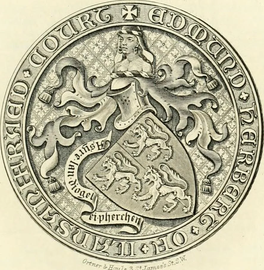 An illustration from Visitation of England and Wales, 1893, leaf 174