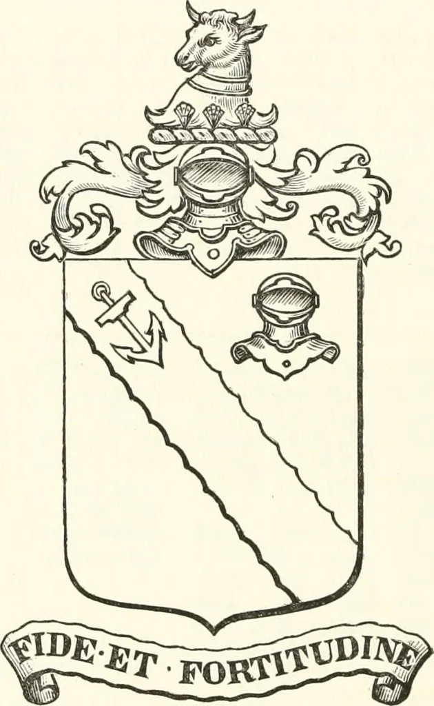 An illustration from Visitation of England and Wales, 1893, leaf 189