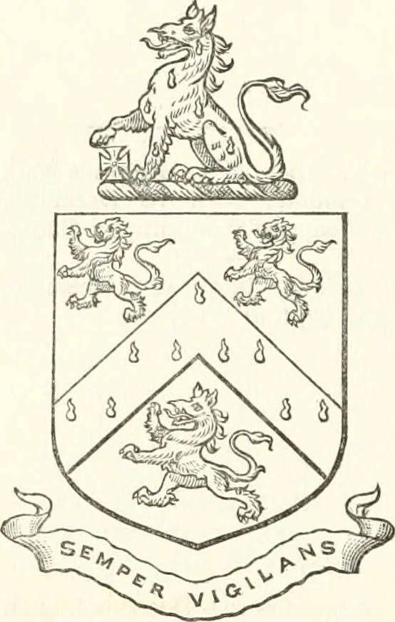 An illustration from Visitation of England and Wales, 1893, leaf 199