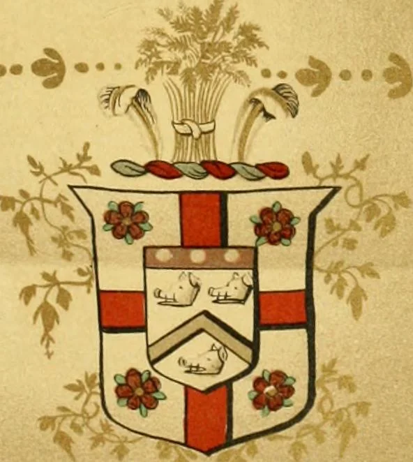 An illustration from Visitation of England and Wales, 1893, leaf 214