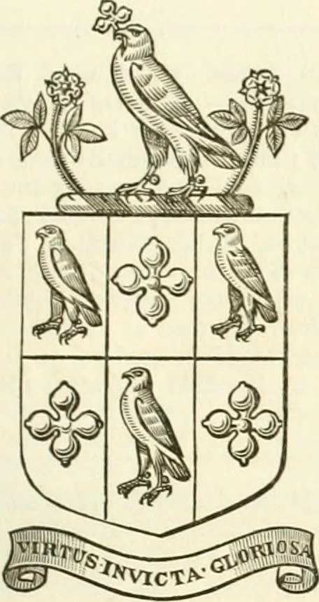 An illustration from Visitation of England and Wales, 1893, leaf 30