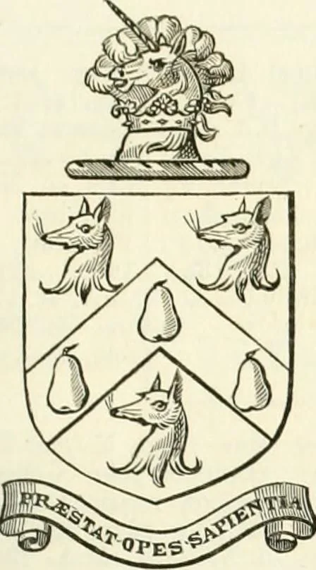 An illustration from Visitation of England and Wales, 1893, leaf 50