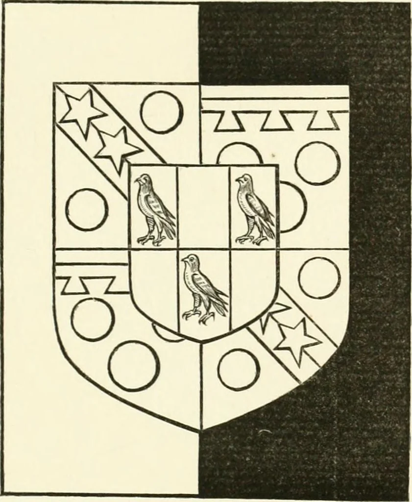 An illustration from Visitation of England and Wales, 1893, leaf 68