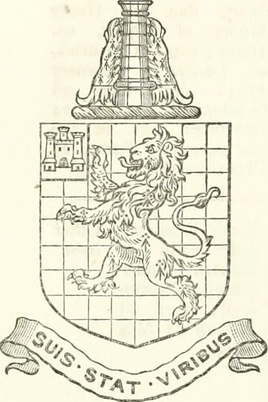 An illustration from Visitation of England and Wales, 1893, leaf 93