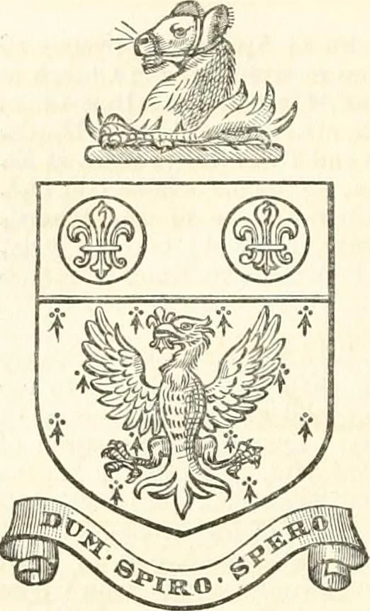 An illustration from Visitation of England and Wales, 1893, leaf 97