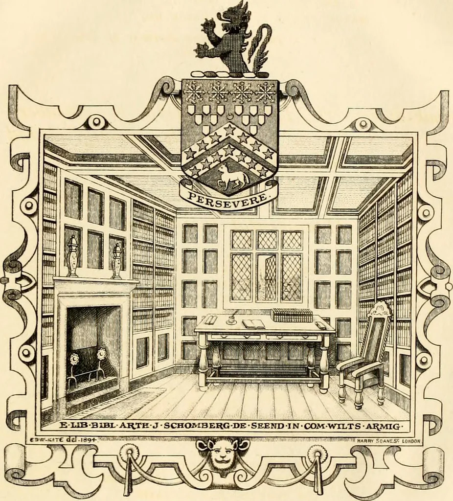 An illustration from Visitation of England and Wales, 1896, leaf 100