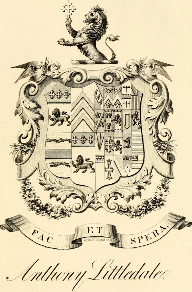 An illustration from Visitation of England and Wales, 1896, leaf 122