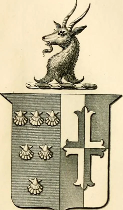 An illustration from Visitation of England and Wales, 1896, leaf 36