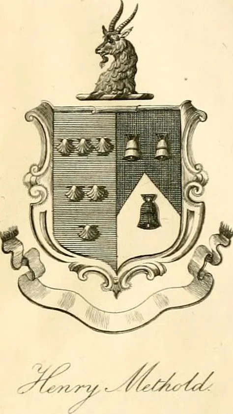 An illustration from Visitation of England and Wales, 1896, leaf 38