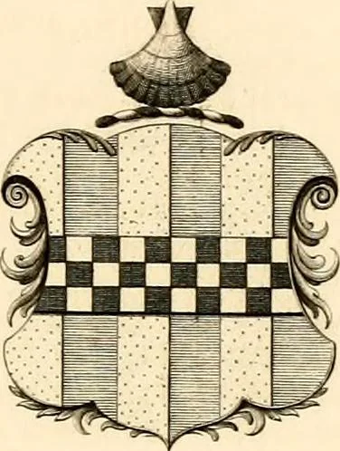 An illustration from Visitation of England and Wales, 1896, leaf 64